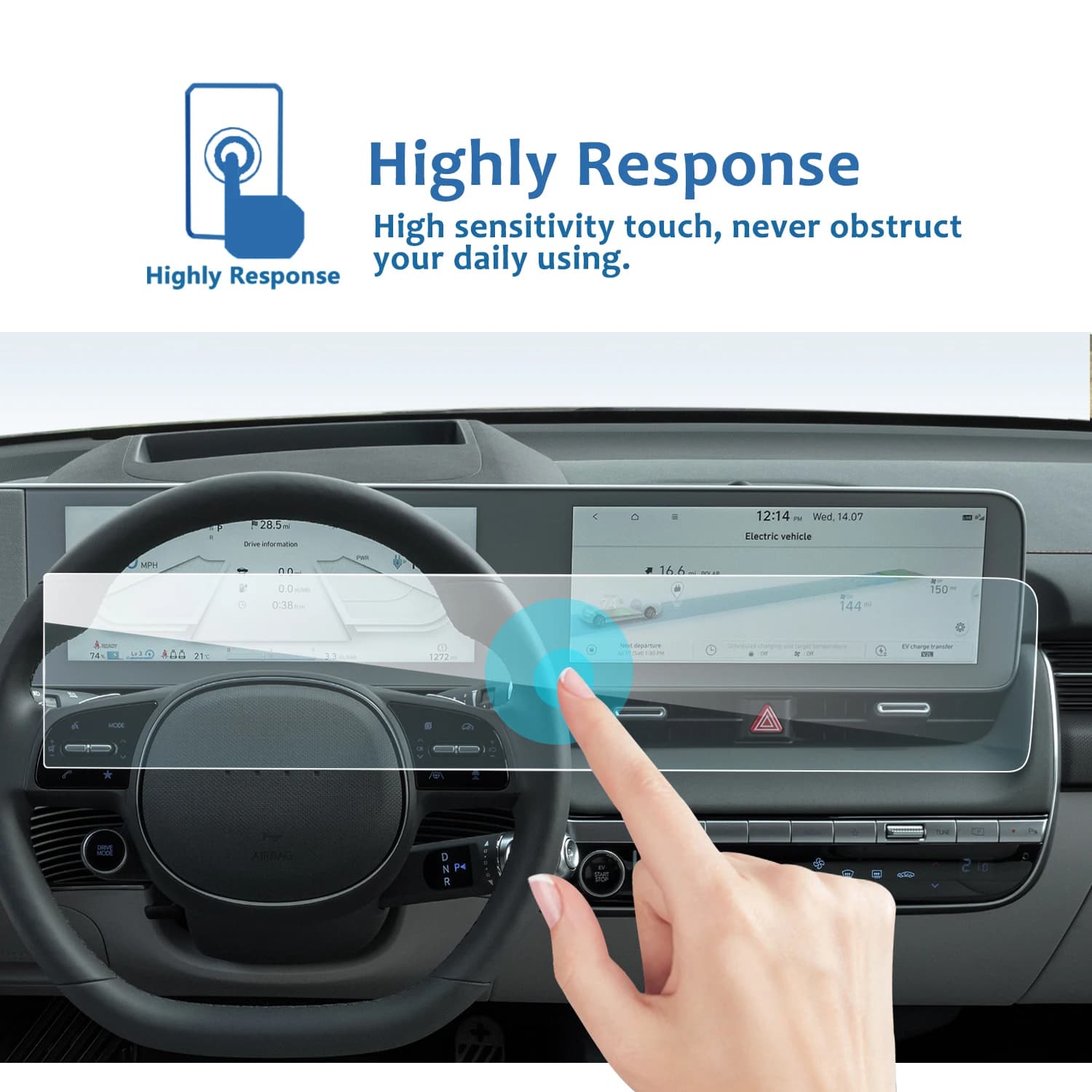 מגן מסך ל-Ioniq 5 2