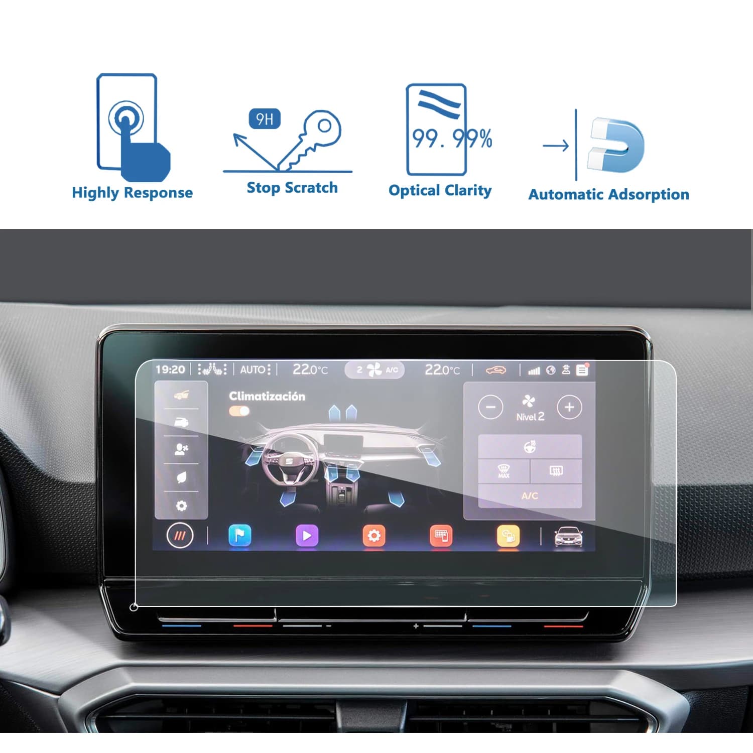 מגן מסך ל-CUPRA Born 5