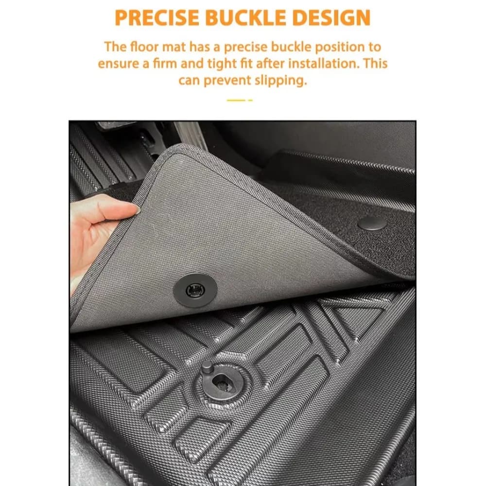 שטיח רצפה ל-BYD ATTO 3 - עמיד למים, לכל מזג אוויר 6