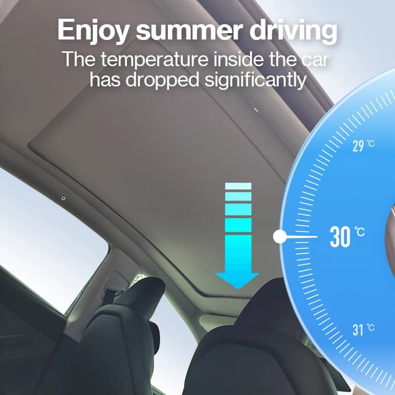 מגן שמש ל-טסלה מודל Y ג׳וניפר 4