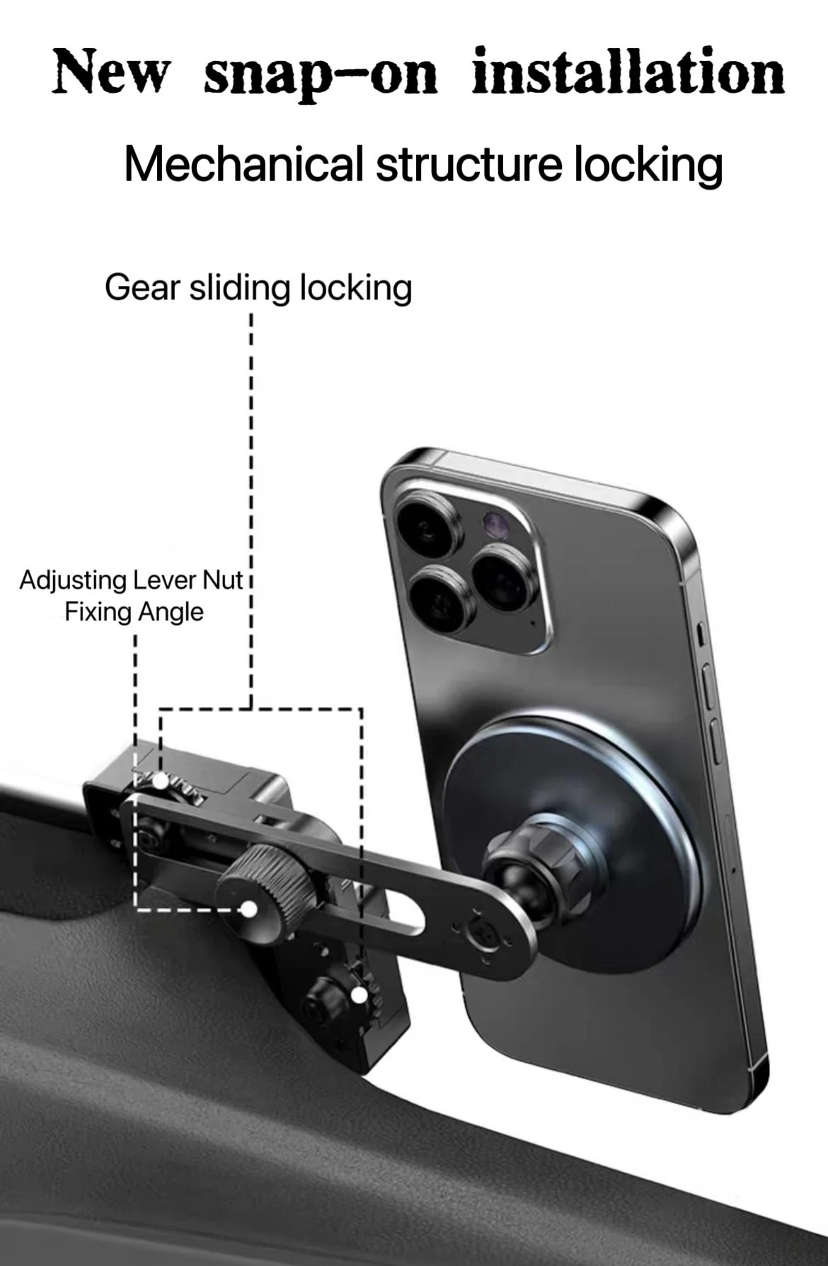 מחזיק טלפון ל-BYD Qin Plus / דולפין 6