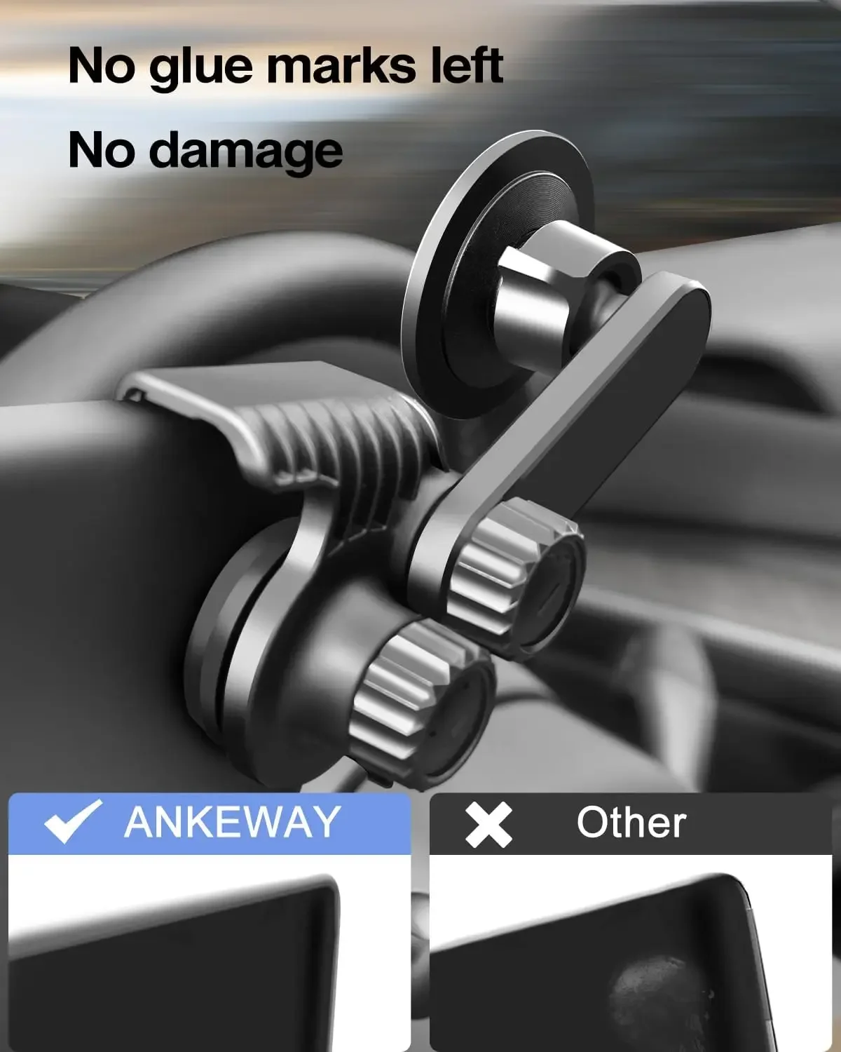 מחזיק טלפון ל-BYD ATTO 3 / Seal - מגנטי 5