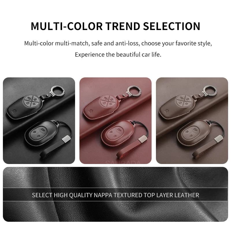 כיסוי מפתח ל-NIO ET5 / ET7 - עור 6