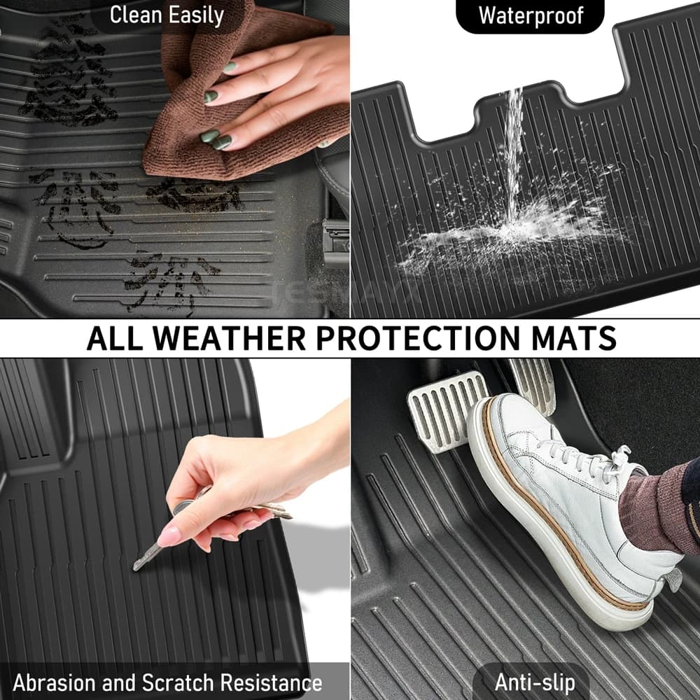 שטיחי רצפה ל-טסלה מודל Y ג׳וניפר 2025-2026 7