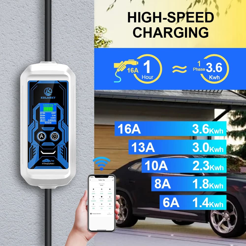 מטען - אוניברסלי לרכב חשמלי 5