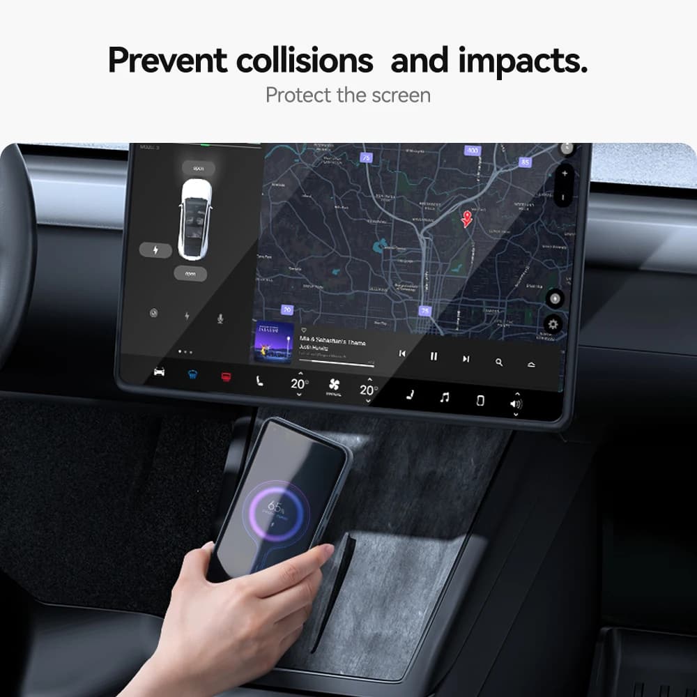 מגן מסך ל-טסלה היילנד / מודל 3 - TPU 5