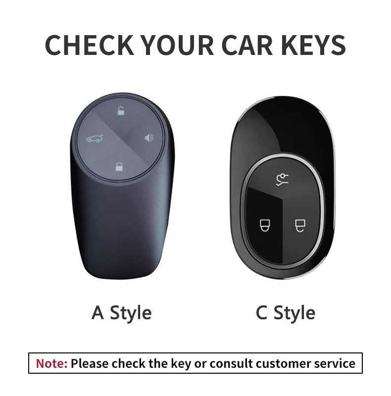 כיסוי שלט ל-NIO ET5 / ET7 - עור, זמש 3