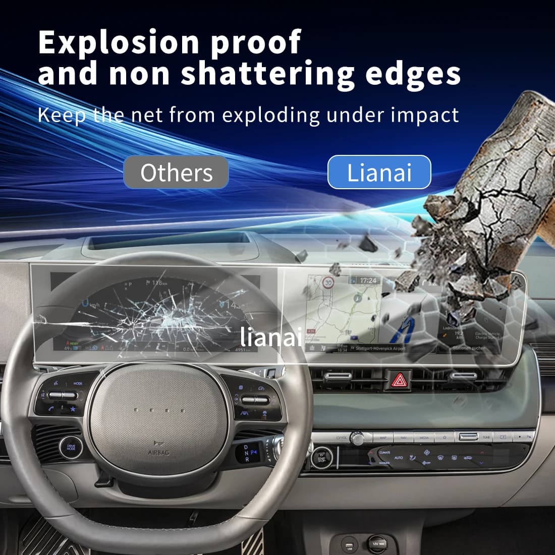 מגן מסך ל-Ioniq 5 5